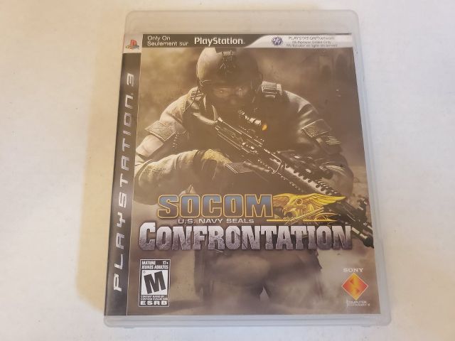Sony Playstation 3 Socom Confrontation video game