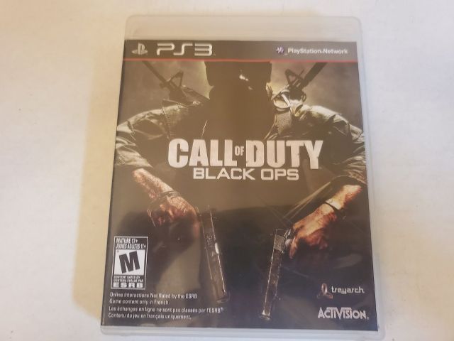 Sony Playstation 3 Call of Duty Black Ops video game