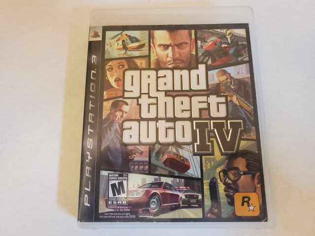 Sony Playstation 3 Grand Theft Auto IV video game