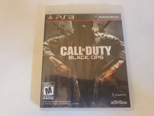 Sony Playstation 3 Call of Duty Black Ops video game
