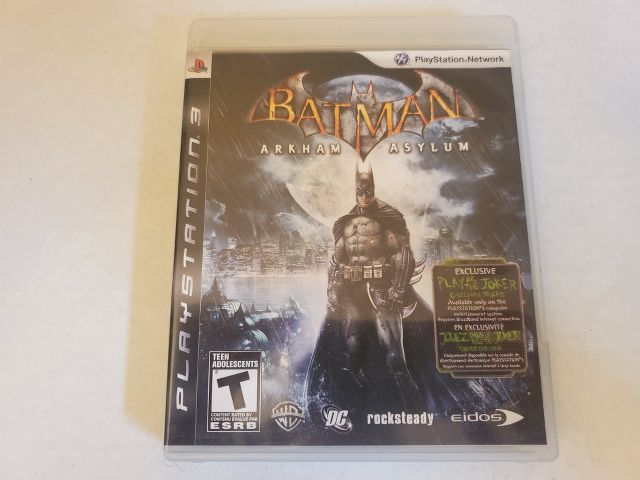 Sony Playstation 3 Batman Arkham Asylum video game