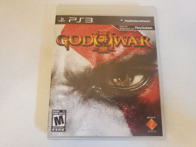 Sony Playstation 3 God of War III video game
