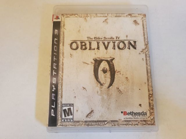 Sony Playstation 3 The Elder Scrolls IV Oblivion video game