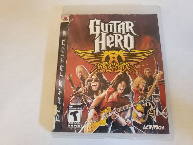 Sony Playstation 3 Guitar Hero Aerosmith video game