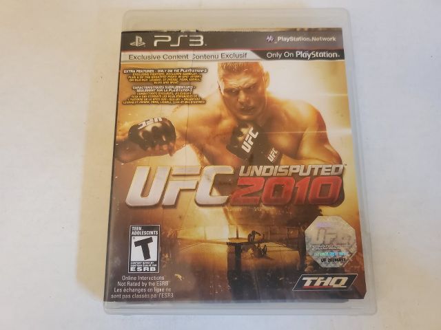 Sony Playstation 3 UFC 2010 Undisputed video game
