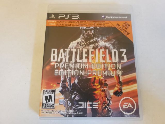 Sony Playstation 3 Battlefield 3 Premium Edition video game