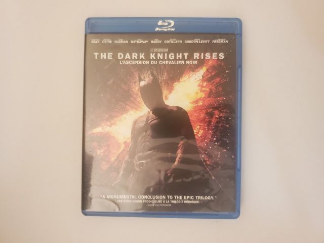 Blu-Ray The Dark Knight Rises video game