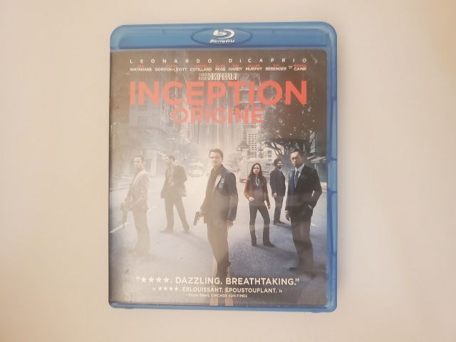 Blu-Ray Inception Origine video game