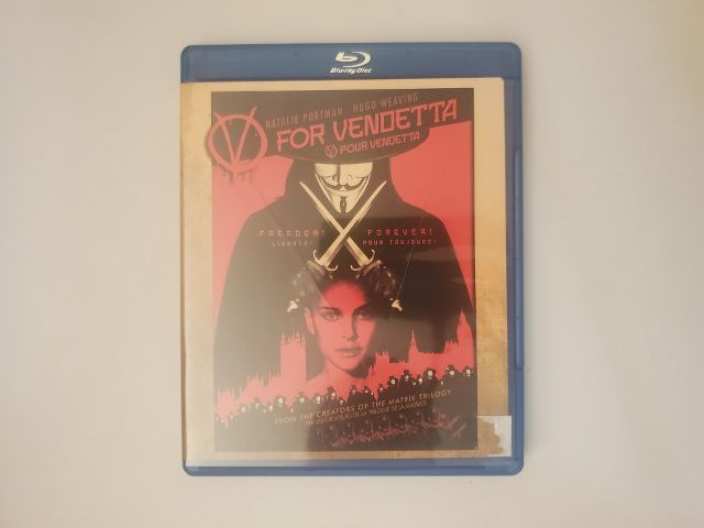 Blu-Ray V For Vendetta video game