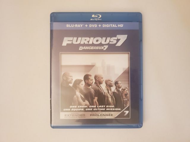 Blu-Ray Furious 7 video game