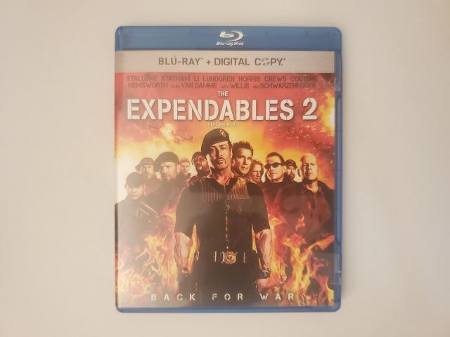 Blu-Ray The Expendables 2 video game