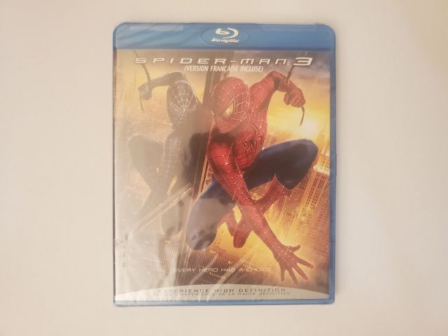 Blu-Ray Spider Man 3 video game
