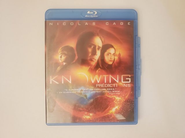 Blu-Ray Knowing video game