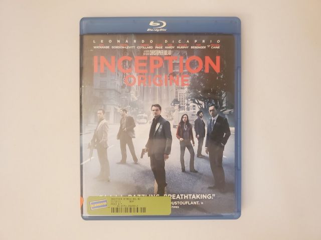 Blu-Ray Inception Origine video game