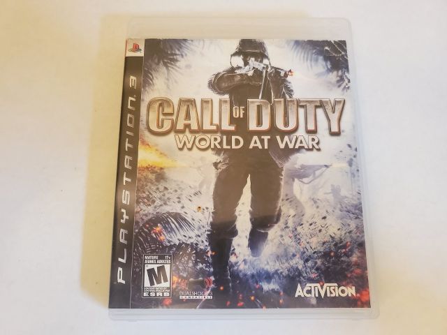 Sony Playstation 3 Call of Duty World At War video game