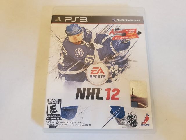 Sony Playstation 3 NHL 12 video game