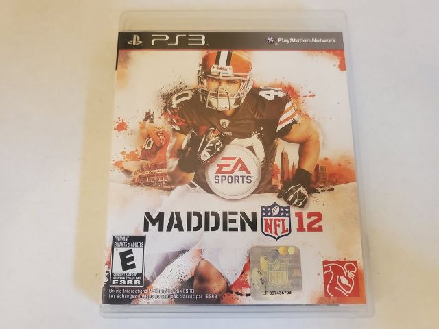 Sony Playstation 3 Madden 12 video game