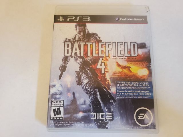 Sony Playstation 3 Battlefield 4 video game