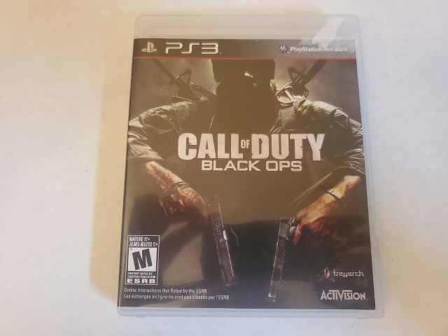 Sony Playstation 3 Call of Duty Black Ops video game