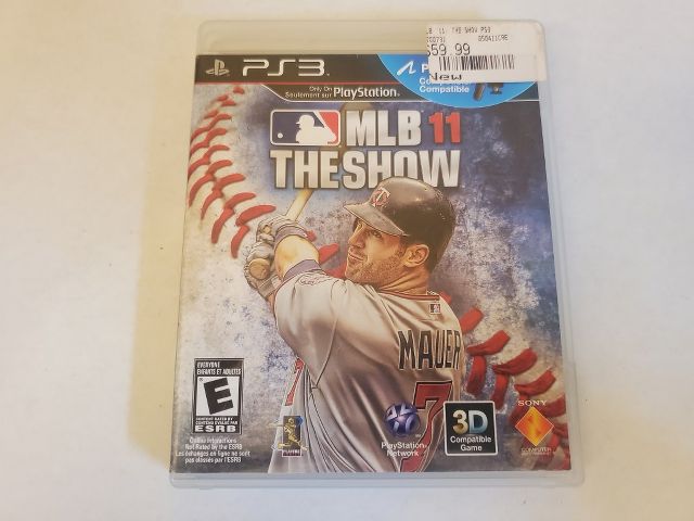 Sony Playstation 3 MLB 11 The Show video game