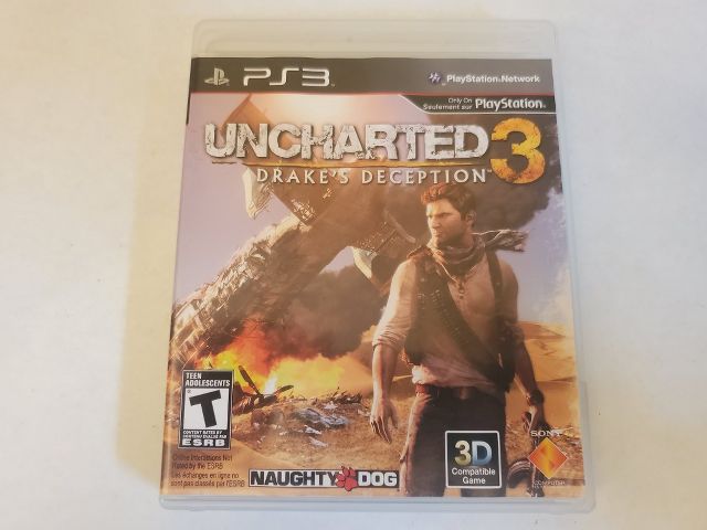 Sony Playstation 3 Uncharted 3 Drake's Deception video game