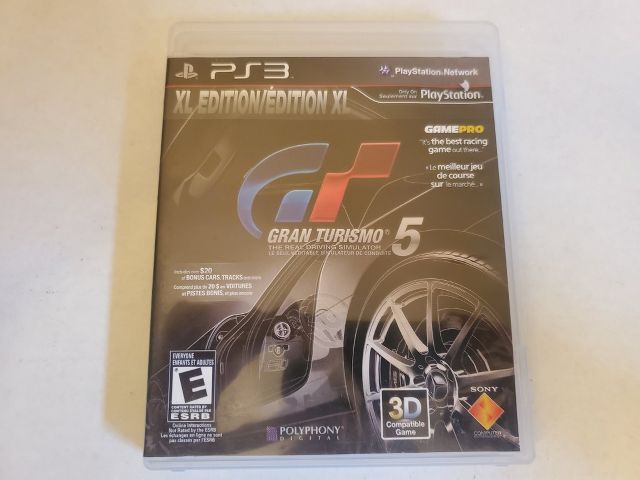 Sony Playstation 3 Gran Turismo 5 XL Edition video game