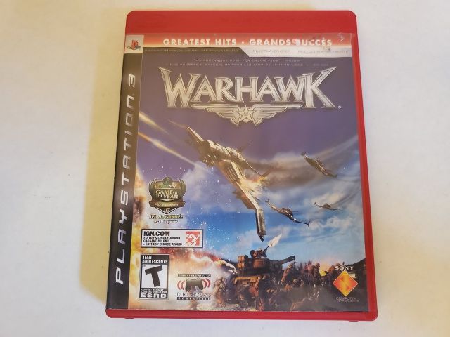 Sony Playstation 3 WarHawk Greatest Hits video game