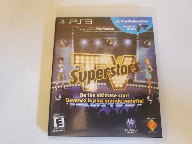 Sony Playstation 3 TV Superstars video game