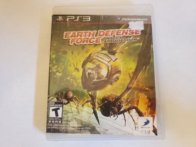 Sony Playstation 3 Earth Defense Force Insect Armageddon video game