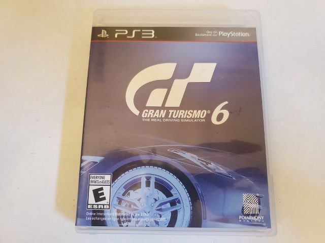 Sony Playstation 3 Gran Turismo 6 video game