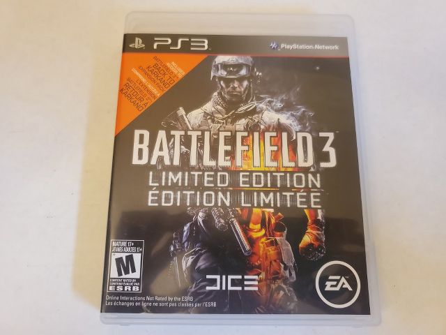 Sony Playstation 3 Battlefield 3 Limited Edition video game