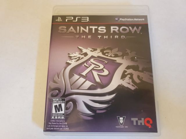 Sony Playstation 3 Saints Row The Third video game