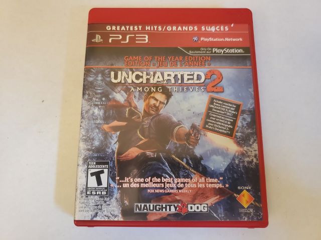 Sony Playstation 3 Uncharted 2 Among Thieves Greatest Hits video game