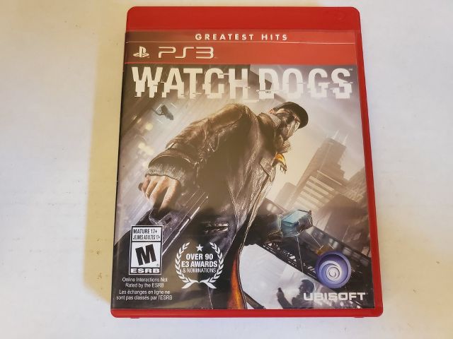 Sony Playstation 3 Watch Dogs Greatest Hits video game