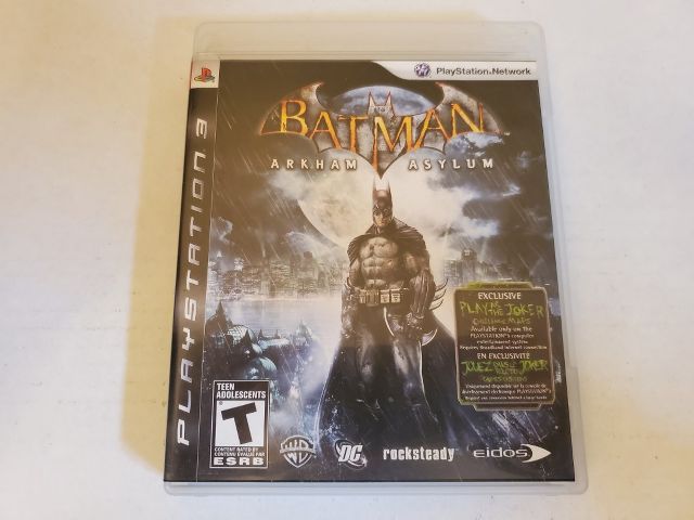 Sony Playstation 3 Batman Arkham Asylum video game