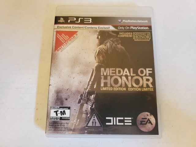 Sony Playstation 3 Medal of Honor Limited Edition video game