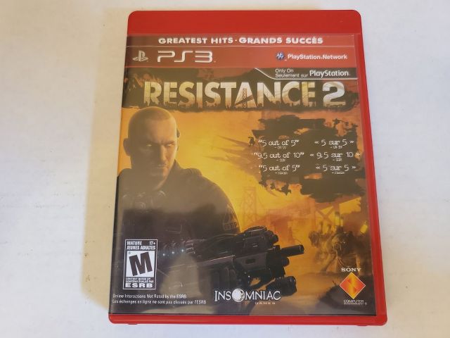 Sony Playstation 3 Resistance 2 Greatest Hits video game