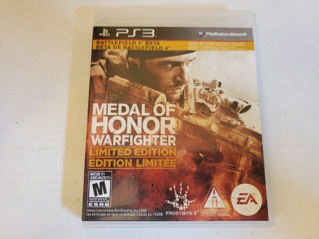 Sony Playstation 3 Medal of Honor Warfighter Limited Edition video game