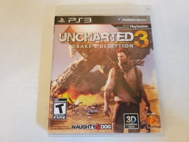Sony Playstation 3 Uncharted 3 Drake's Deception video game