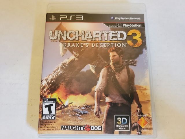 Sony Playstation 3 Uncharted 3 Drake's Deception video game
