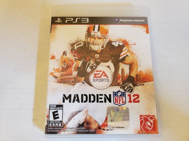Sony Playstation 3 Madden 12 video game
