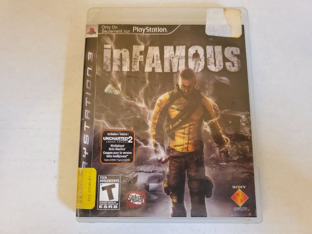 Sony Playstation 3 inFamous video game