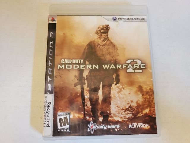 Sony Playstation 3 Call of Duty Modern Warfare 2 video game
