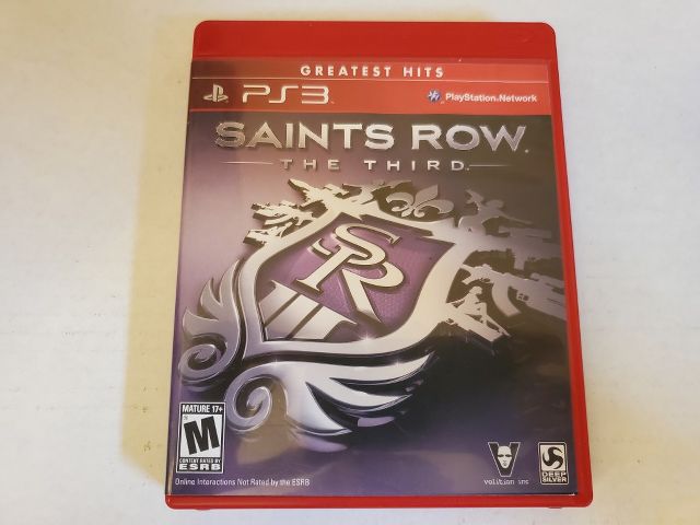 Sony Playstation 3 Saints Row The Third Greatest Hits video game