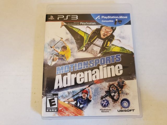 Sony Playstation 3 Motion Sports Adrenaline video game