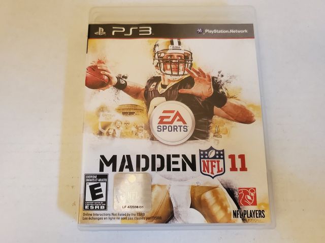 Sony Playstation 3 Madden 11 video game