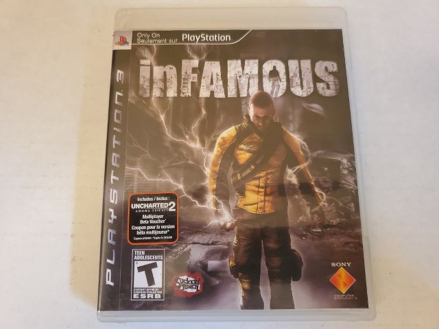 Sony Playstation 3 inFamous video game