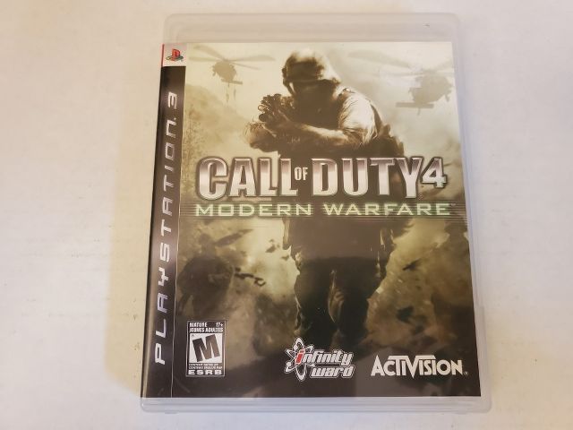 Sony Playstation 3 Call of Duty 4  Modern Warfare video game