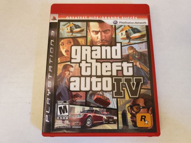 Sony Playstation 3 Grand Theft Auto IV Greatest Hits video game
