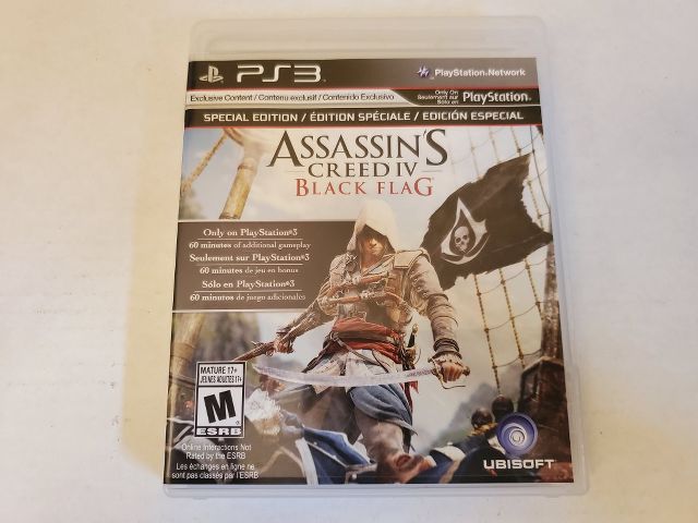 Sony Playstation 3 Assassin's Creed IV Black Flag Special Edition video game